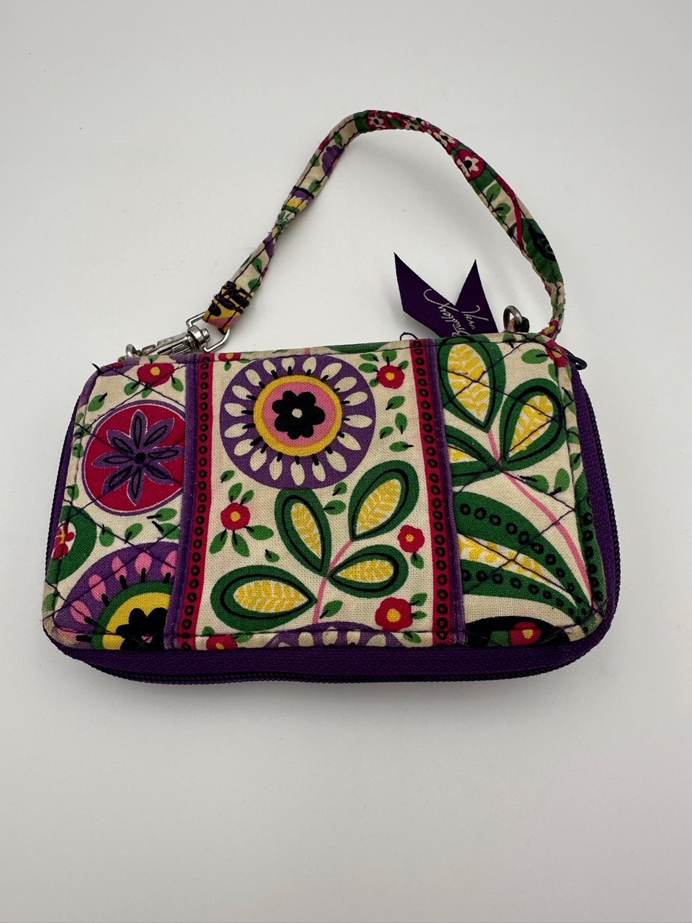 Vera Bradley Viva La Vera Carry It All Wristlet 6”x4”